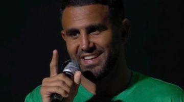 رياض محرز يعِد جماهير الأهلي بتحقيق الدوري الموسم المقبل
