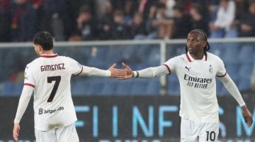 ميلان يقلب الطاولة ويفوز على جنوى في الدوري الإيطالي