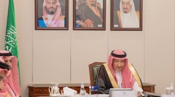 رئاسة اجتماع اللجنة السياسية بمجلس التنسيق برئاسة الخريجي ووزير الخارجية التركي
