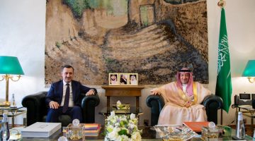 الخريجي يبحث تعزيز الشراكة مع السفير التركي في السعودية